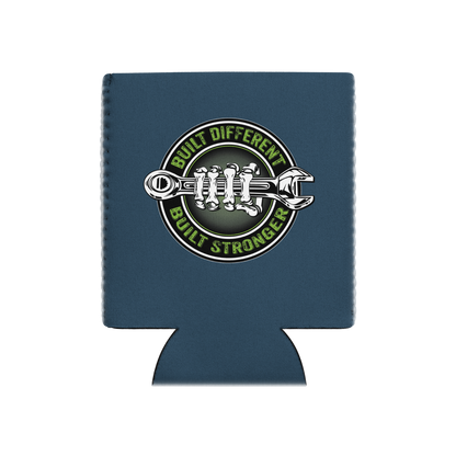 Blue Collar Worker Can Cooler